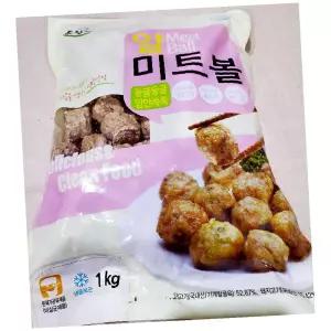 대건 미트볼 1K x10p 대용량미트볼
