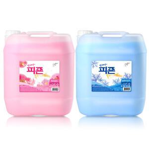 대용량 피죤20L 핑크로즈 블루비앙카 섬유유연제 헹굼세제