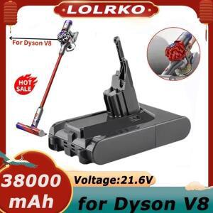 다이슨 V8 21.6V 38000mAh 교체 배터리 다이슨 앱솔루트 무선 핸디 진공청소기 V8 플러피 배터리 2025