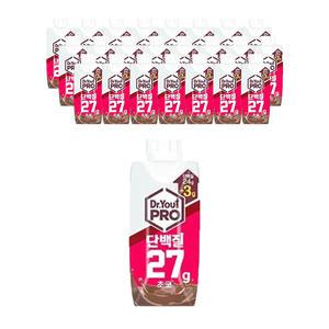 닥터유프로 고함량 단백질드링크 초코 250ml, 24개