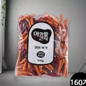 1상자 모이스처 100g 아침애 160팩 개간식 연어버거