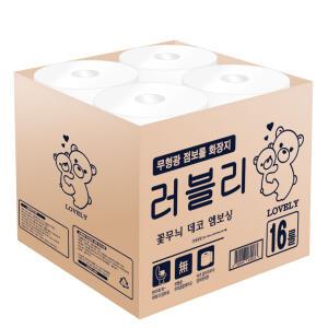 한아름산업 무형광  2겹 러블리 점보롤 140mX16롤