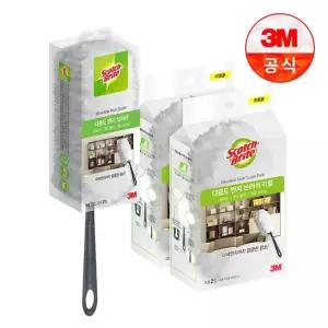 3M 뉴 다용도 먼지떨이 브러쉬 핸들 + 리필 6입