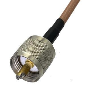 RG142 UHF PL259 수커넥터 - 커넥터 압착 와이어 단자 RF 점퍼 점퍼케이블 케이블 4인치 ~ 20M