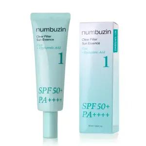 (NEW) numbuzin 넘버즈인 1번 청초 진정맑은 물막 선크림 50ml (SPF50+ PA++++)