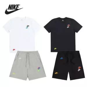 [하프클럽/](SET) 멀티 반팔티   멀티 쇼츠 팬츠 세트