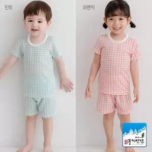 5부인견행사_풍기체크(민트/오렌지)