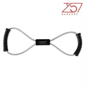 [콩심팥심]바디257 라텍스밴드 8자 튜빙밴드 120g (그레이)