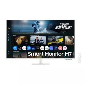 [삼성] M7 스마트 모니터 LS43FM703UKXKR 화이트 107.9cm