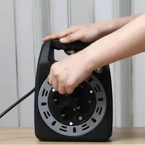 전기릴선 20미터 캠핑릴선 연장선 20m 코드릴선 컴팩트 2300W 그레이