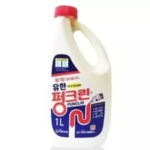 화장실청소 악취배수구청소 배수관막힘 용해제 유한 펑크린 1리터