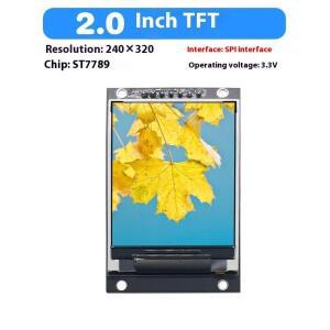 2.0인치 TFT LCD 모듈 스크린 IPS ST7789 풀컬러 240320 정사각형