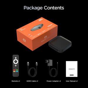 타닉스 C1 스마트 TV 박스 H313  코어 2.4G 5G WIFI6 미디어 플레이어 4K HDR 안드로이드10 지원 OTA 셋톱