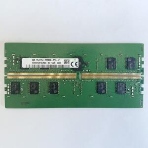 SK 하이닉스 RAM 8G HMA81GR7CJR8N-XN 1RX8 PC4-3200AA ECC 서버 메모리용 1개