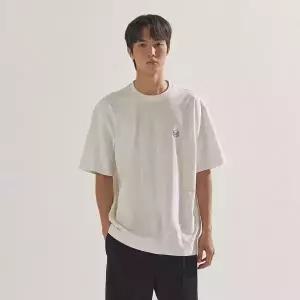 [팔랩] 남여공용 OMC 백프린트 오버핏 반팔 티셔츠_PL24S5TS009
