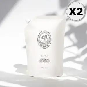 베르블랑 아기 세탁 세제 중성 튤립가든향 1L리필, X2