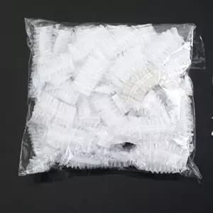 헤어 염색용 일회용 귀 보호 커버 100매 투명 플라스틱-WFMWXBF