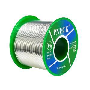 PNEC 납 프리 솔더 와이어 SN99.3 CU0.7 전기 납땜용 로진 코어 0.032