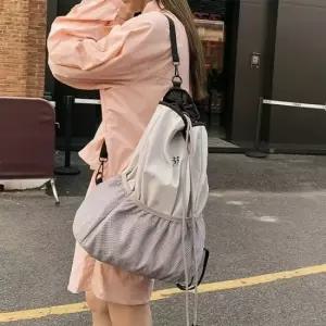 캐주얼 나일론 백팩 스포티 남여공용 복조리스타일 여성백팩 스트링백팩 여자백팩