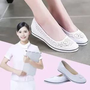 여름 아무 경량 온 키높이 신발 간호사 사 식당 병원