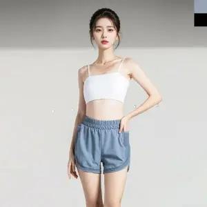 편안한 여성 러닝 쇼츠 3부 반바지 속바지 투인원 버뮤다팬츠 숏팬츠