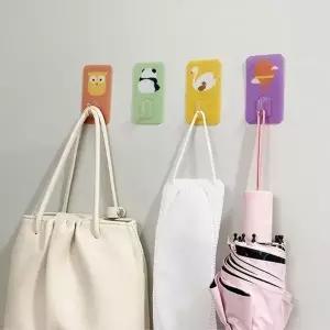s573 큐트 애니멀 캐릭터 부착 후크고리 이 현관문