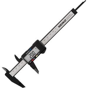 NEIKO 01417A 6인치 디지털 캘 | 150MM 전자 0 꺼짐 범위 및 LCD 디스플레이 설정 대형 - 측정 조 내부 제로 MM 외부 인치 자동 도구 또는