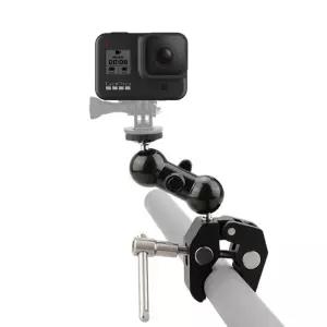 GOPRO9 악세서리 슈퍼 클램프 볼 마운트 방송 촬영고프로9 고브라켓 캠브 액션브 부품 카메라 어댑터 고부