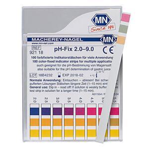 마체리-나겔 92118 PH-FIX 2.0-9.0 스트립 100개 상자