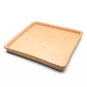황토빛 화분받침 정사각 30x30cm(내경27x27cm)원예용품 가드닝 홈닝 식물키우기 심플대 받침대 받침 인테리