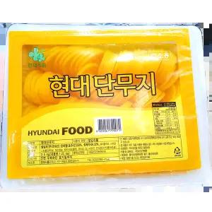 온달 단무지 (현대 냉장 2.5K) 포장용 도시락용 우동토핑용 덮밥용 도시락가