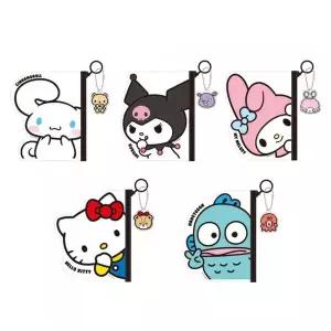 산리오투명플랫파우치헬로키티