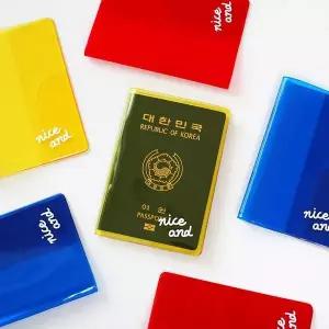 [골드스마일]클리어 컬러 여권 커버