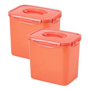 이지앤프리 사각사각 김치통 숙성지연 용기 4.3L, 2개