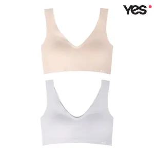 [롯데백화점]예스 컴포트 면스판 퓨징 브라탑 YSWBZ935