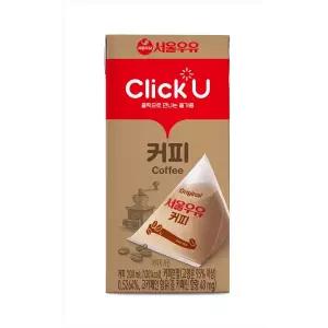 [서울우유] 클릭유 커피 (200ml*24입)