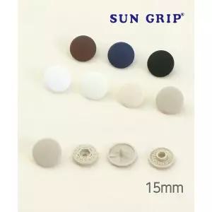 패션스타트 멀티 일제 T단추 썬그립티단추 세트 15mm_7컬러