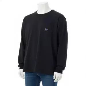 [니들스]NEEDLES LS Crew Neck Tee Poly Jersey - BLACK QV361 롱 슬리브 크루넥 티 폴리 저지 820021