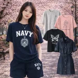 [30%+추가10%][마르킨 본사] TOP 여름 신상 여성 반팔티 / 원피스 / 상하의 셋업 세트 / 나시 BEST 기획 모음전