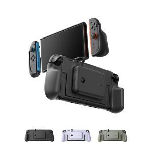 닌텐도 스위치 2 케이스 그립 디지털 디스플레이가 장착된 30W 10000mAh 자석식 파워 뱅크 도킹 가능 퀵 릴리즈 킥스탠드 호환 인체공학적 미끄럼방지 여행용