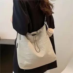데일리 나일론 크로스 백 가벼운 캐주얼 크로스 백 패브릭 여행용 스트링크로스백