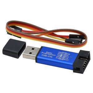 MCU STC 51 마이크로 컨트롤러 다운로더  자동 프로그래머  3.3V  5V 범용  듀얼 전압 USB-TTL 다운로드 케