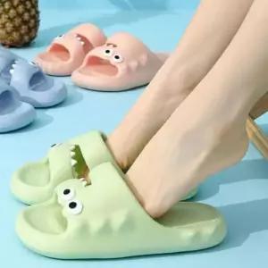 슬리퍼 실내화 캐릭터 악어 쿠션슬리 거실화 실내슬리퍼 사무실슬리퍼 여성슬리퍼