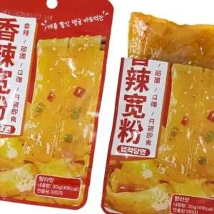 넙적 당면 간식 향라맛 (20개)