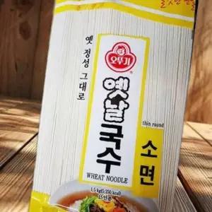 식당 국수 소면 옛날 오뚜기 1.5kgX9개 누들 식당용
