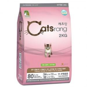 아기고양이 건식사료 2KG 1P 주식 키튼 키블사료