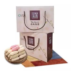 찹쌀혼합유과 300g 선물세트 유과 설 추석 명절 어르신 한과