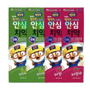 뽀로로 치카친구 안심치약 80gx4개