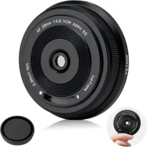 빌트록스 28mm F45 Z 니콘 Z용 AF f/45 팬케이크 풀 프레임 렌즈 마운트 카메라 Z5 Z50II ZFC Z30 Z9 Z8 ZF