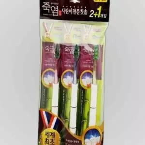 죽염 혀클리너 시린이 초극세사모 칫솔 2+1